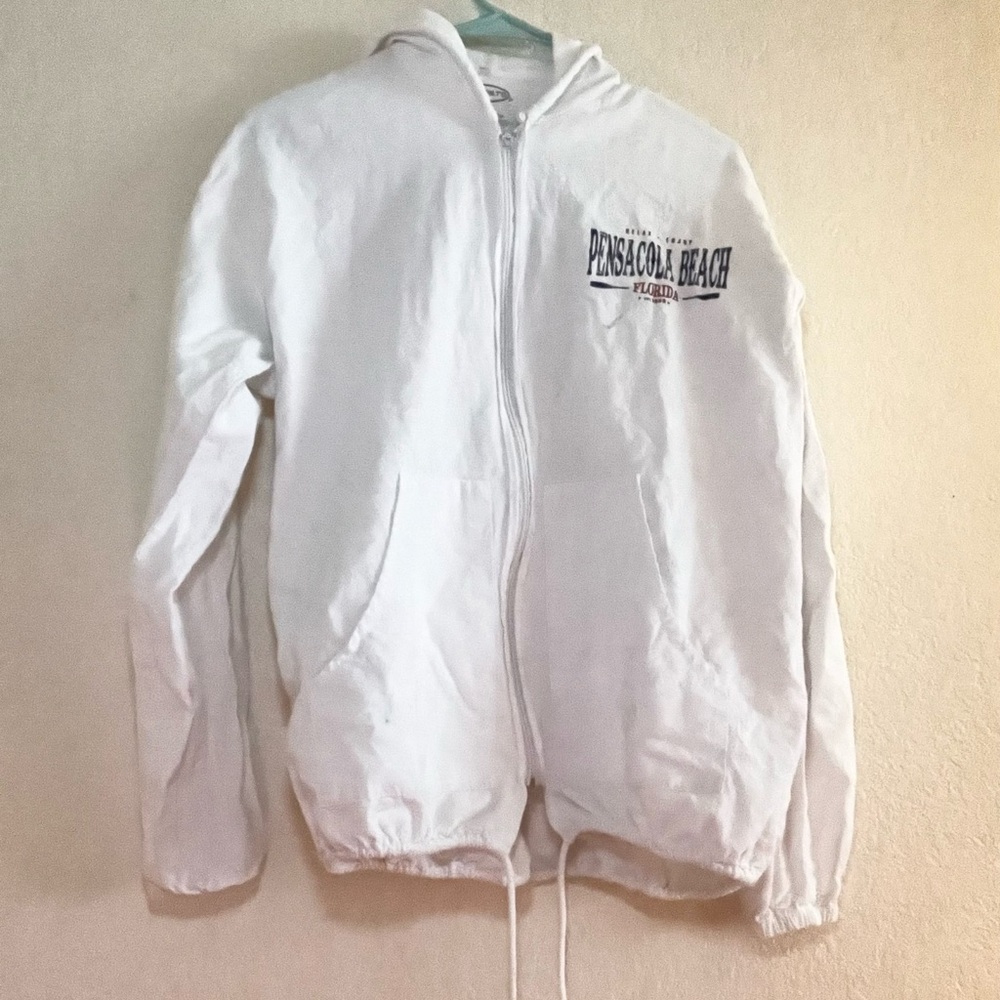 White Pensacola Beach hoodie